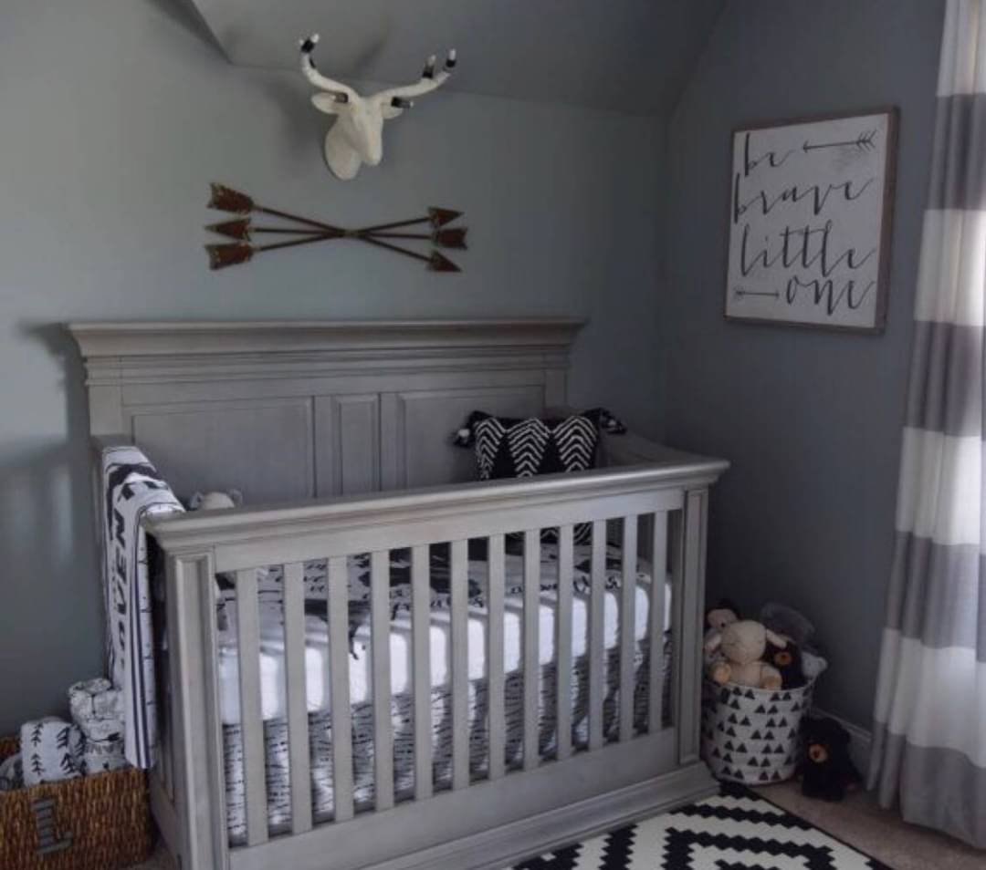 CUNA RUSTICA PARA BEBE
