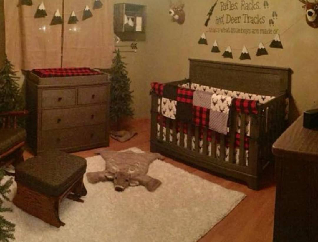 CUNA RUSTICA PARA BEBE
