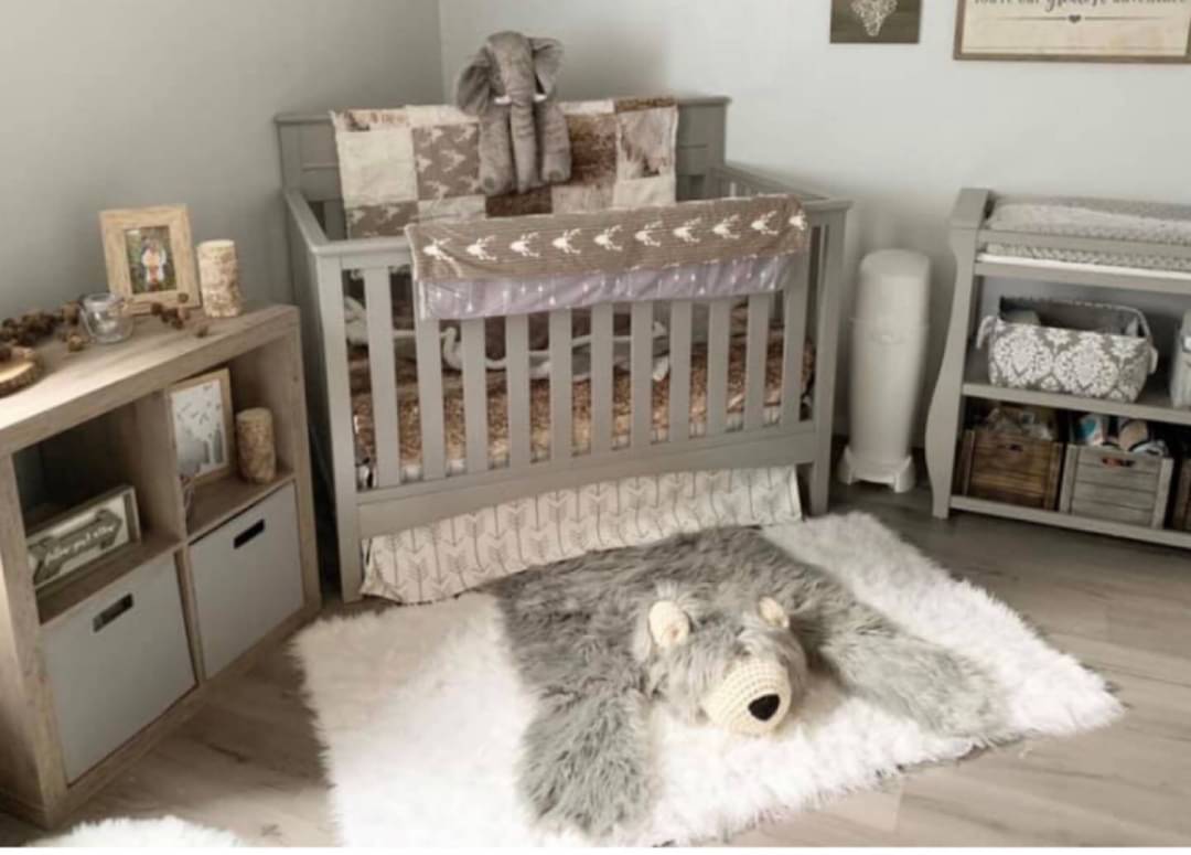 CUNA RUSTICA PARA BEBE