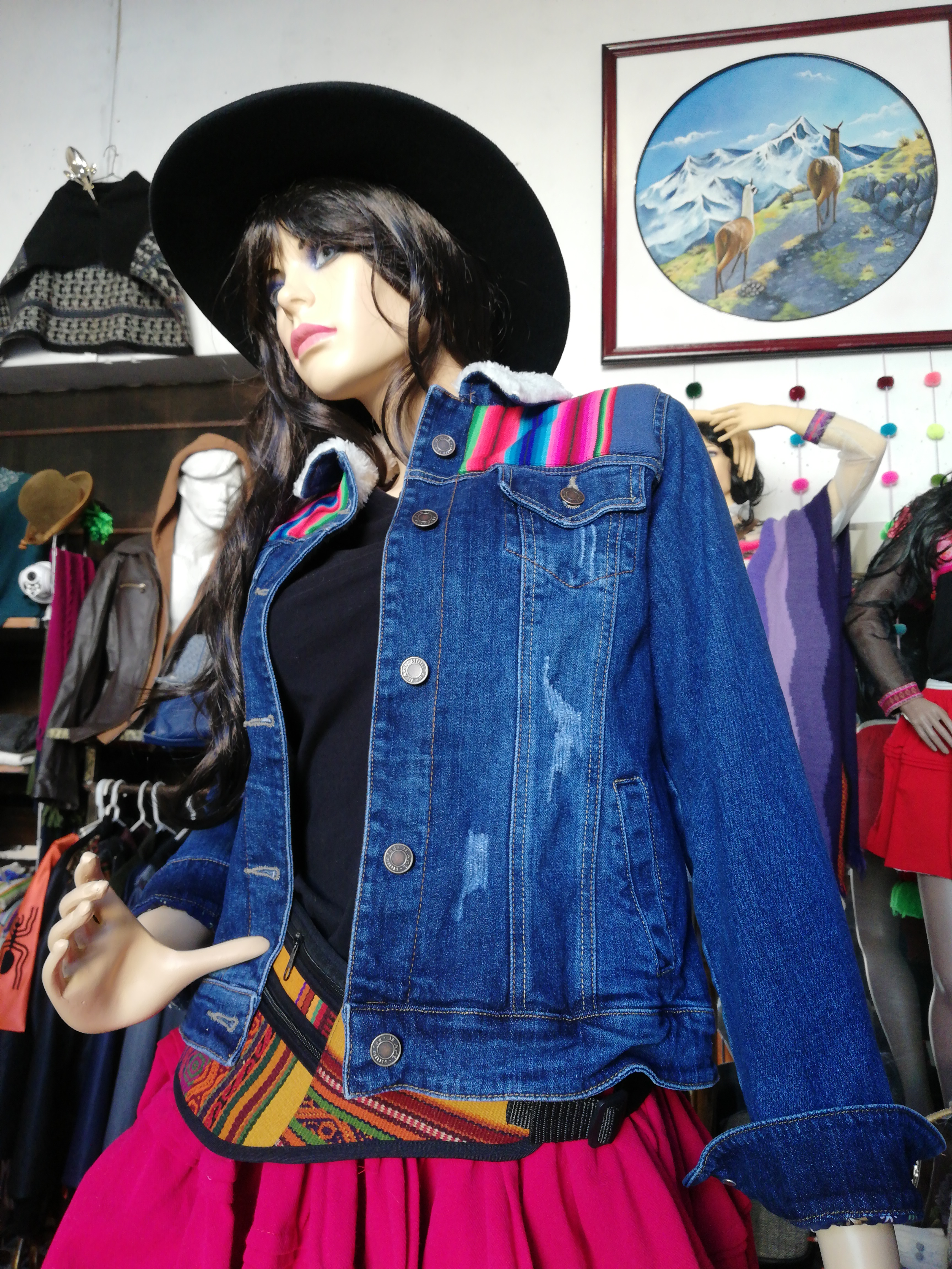 CHAQUETA DE TEJIDOS ANDINOS