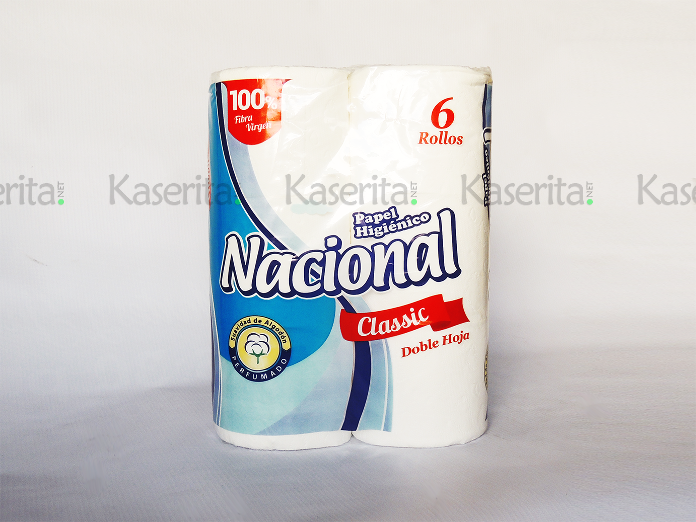 NACIONAL DOBLE HOJA 6 ROLLOS