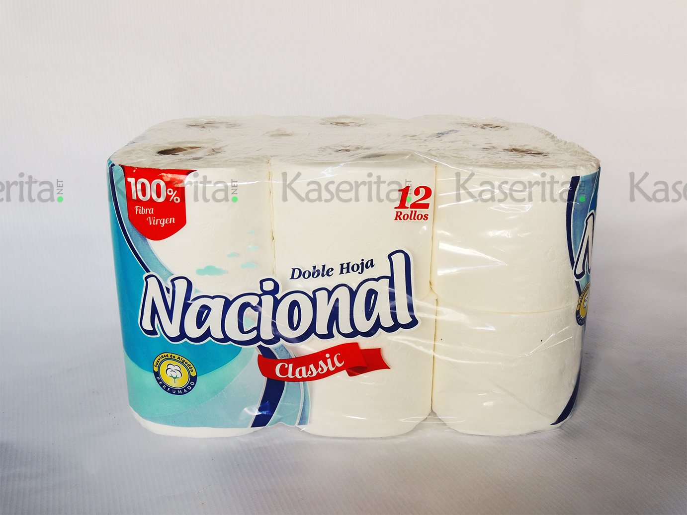 NACIONAL DOBLE HOJA 12 ROLLOS