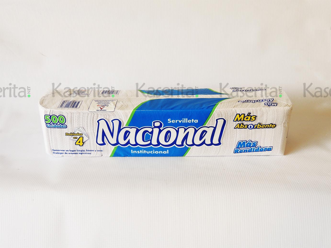 SERVILLETAS NACIONAL 500 U