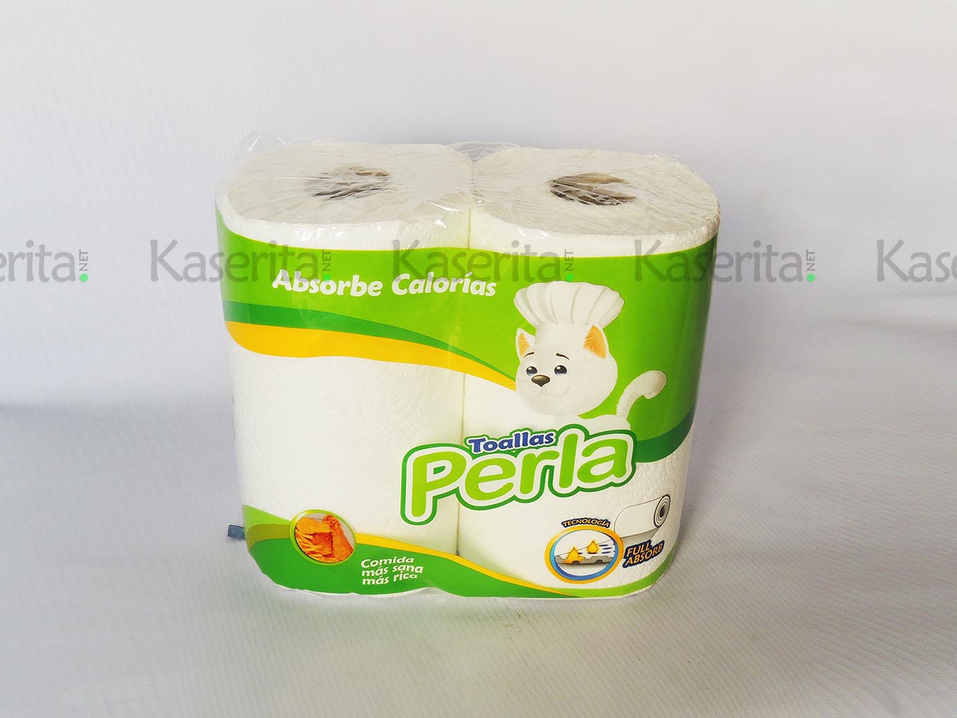 TOALLAS PERLA VERDE 2 U