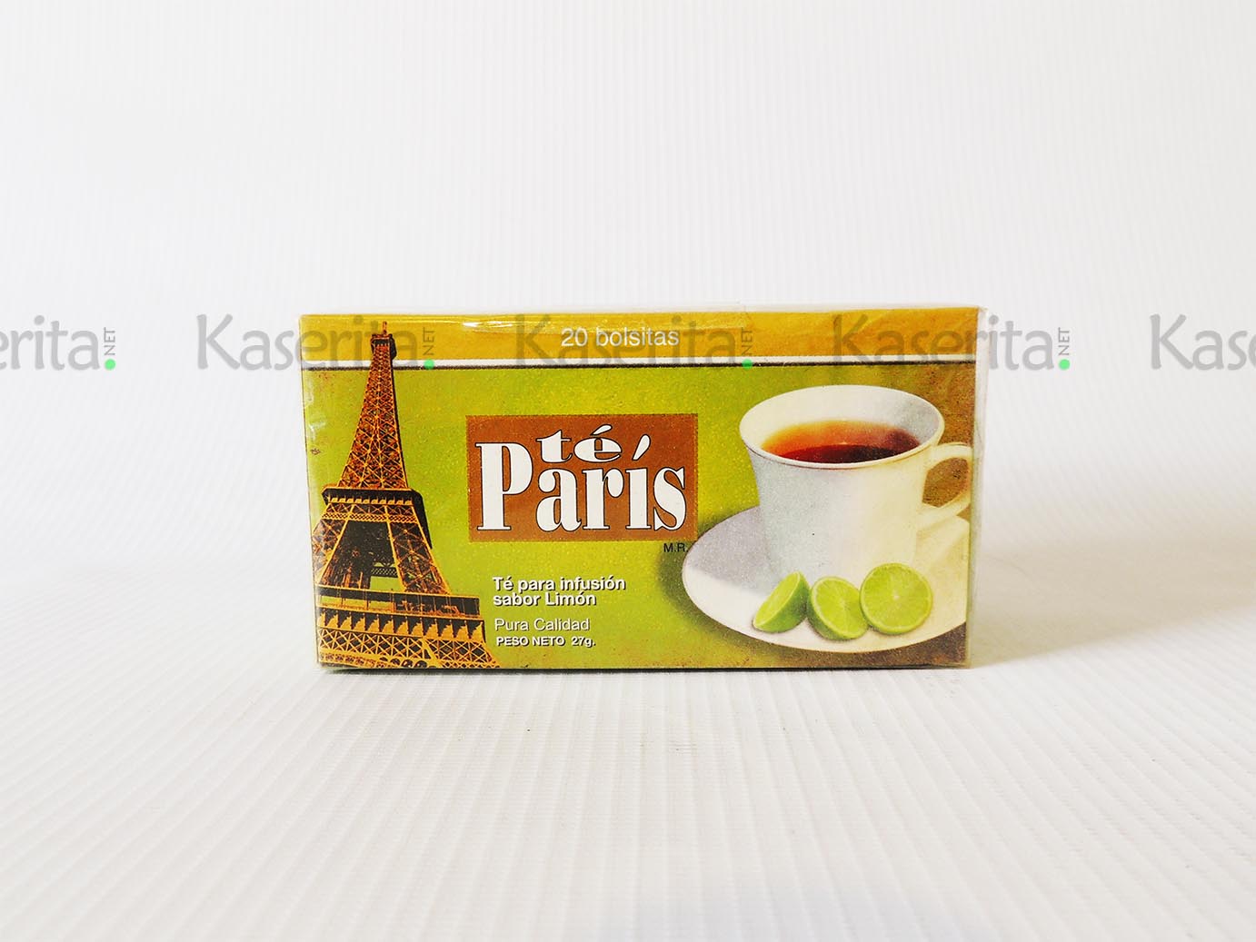 CAJA TE PARIS LIMON 25 G
