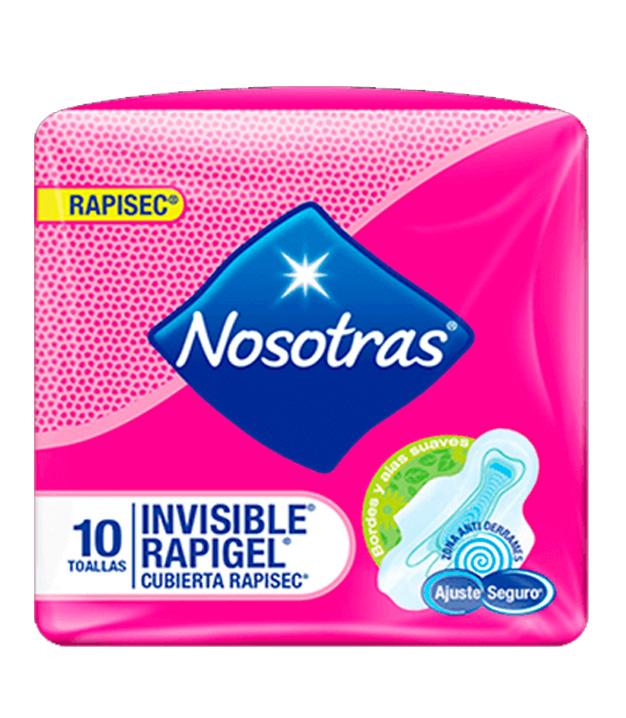 NOSOTRAS RAPISEC 10 TOALLAS