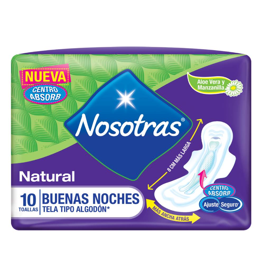 NOSOTRAS BUENAS NOCHES 10 TOALLAS